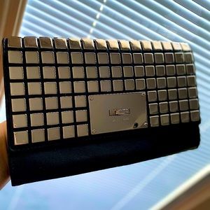 Michael Kors Black Studded Leather clutch MAKE AN OFFER!